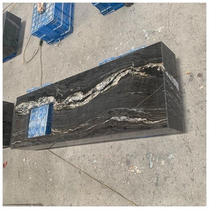 Cosmic Black Granite Vanity Top