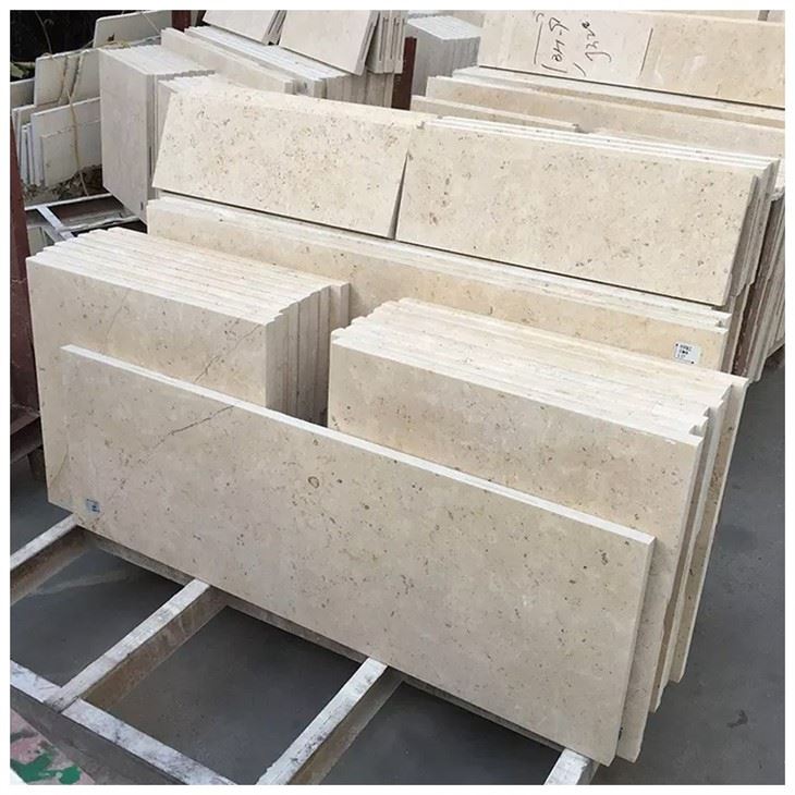 jura beige honed limestone tiles