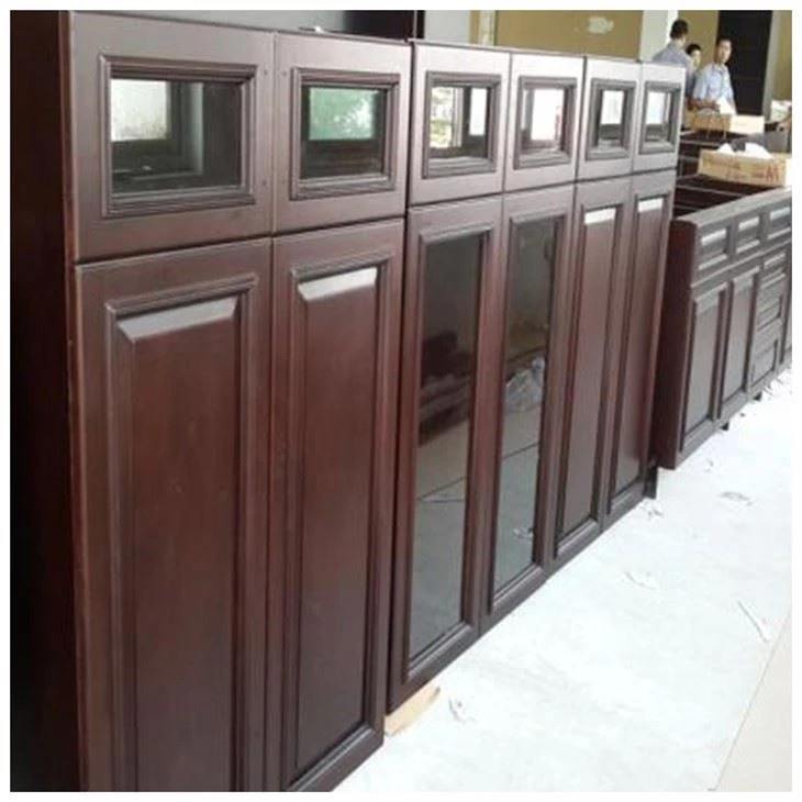 Riser Solid Wood Kitchen Cabinet