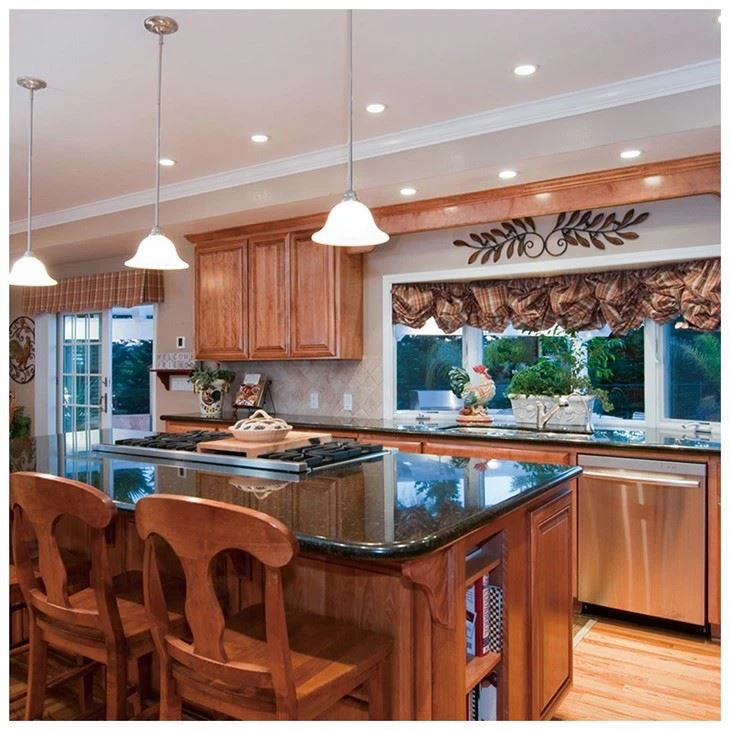 RTA Raised Solid Wood Kitchen Cabinets