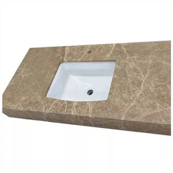 Emperador Light Marble Vanity Toppe