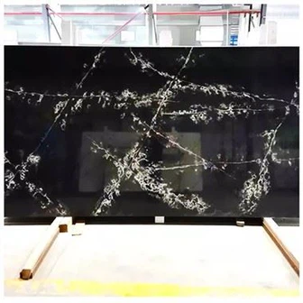 Ice Black Quartz Plader
