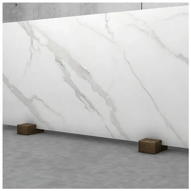 Calacatta hvidsintrede stenplader