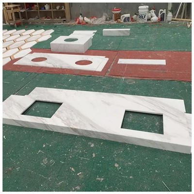 Hvid marmor Vanity Top