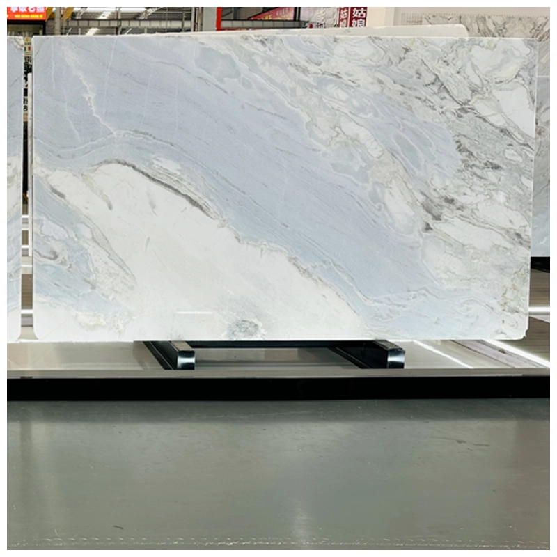 Oyster Blue Marble Polished Slabs