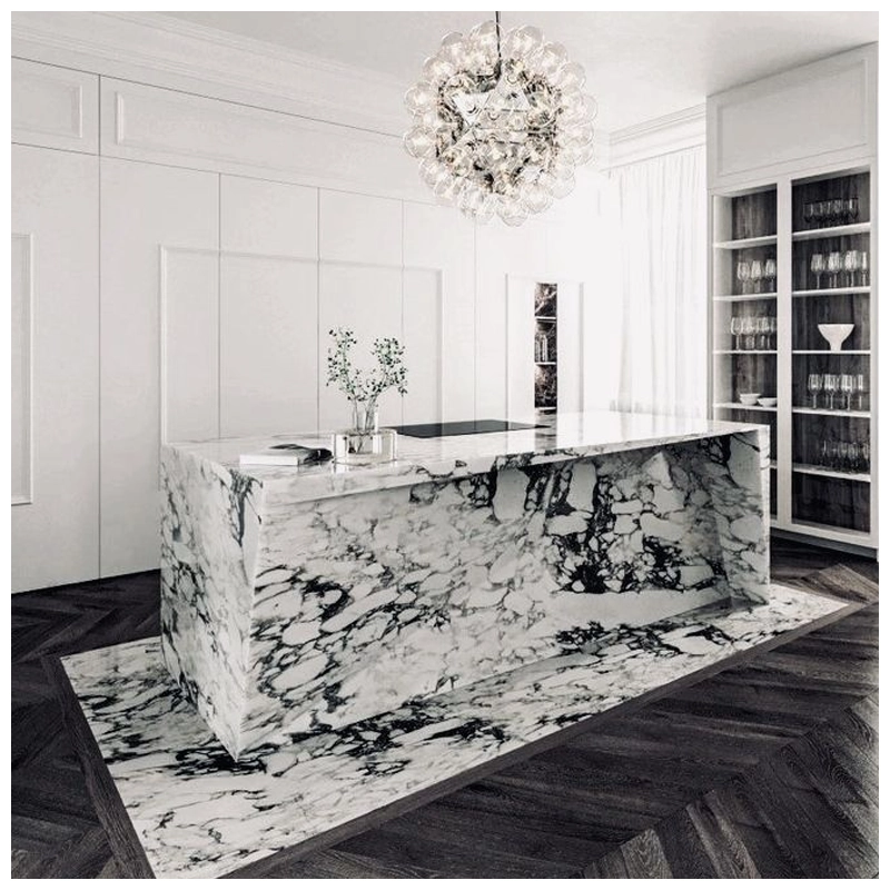 Arabescato White Marble Kitchen Countertops Supplier-KA UNITED Arabescato White Marble Kitchen Countertops Supplier-KA UNITED
