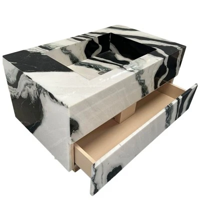 Panda marmor bassin